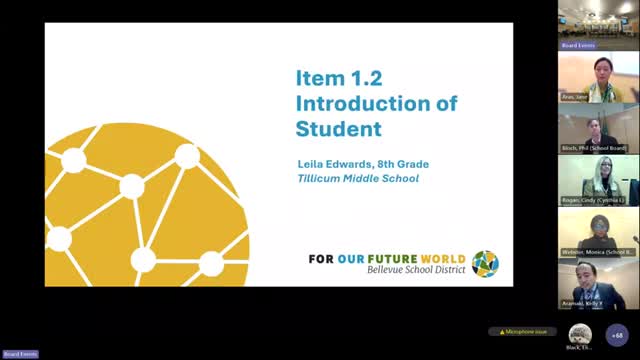 Student shares inspiring journey of acceptance and belonging