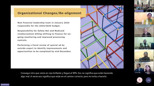 District leaders push for budget transparency amid financial crisis