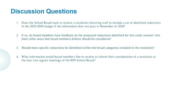 Board faces tough choices on budget cuts and school closures