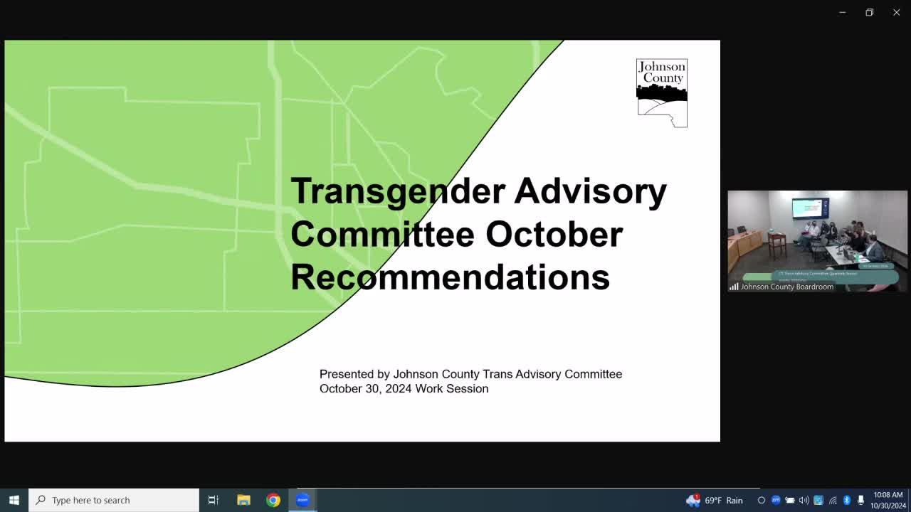 Community committee champions visibility for trans and non-binary issues