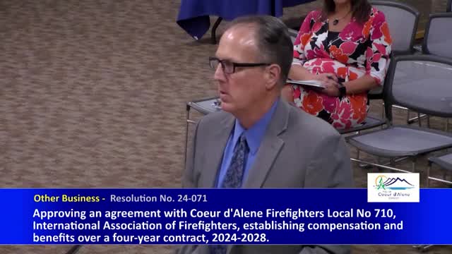 City Council approves landmark contract for firefighters
