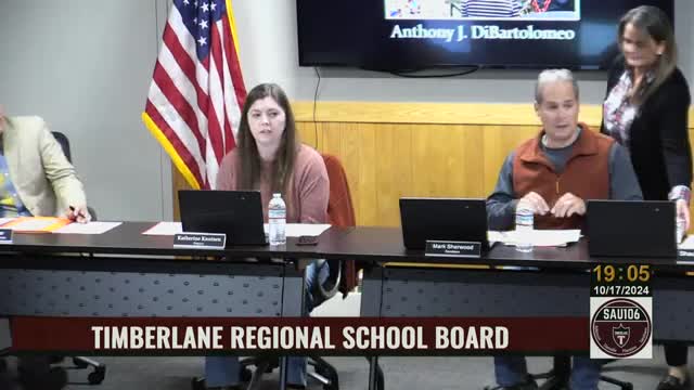 Sandown North students present school newspaper to board, describe reporting and mentoring process