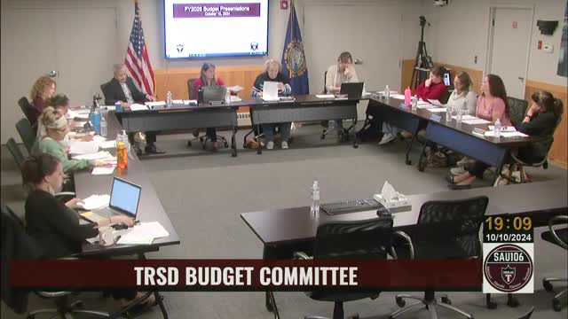 Administrator reports personnel repurposing, pending health-rate changes and state funding context