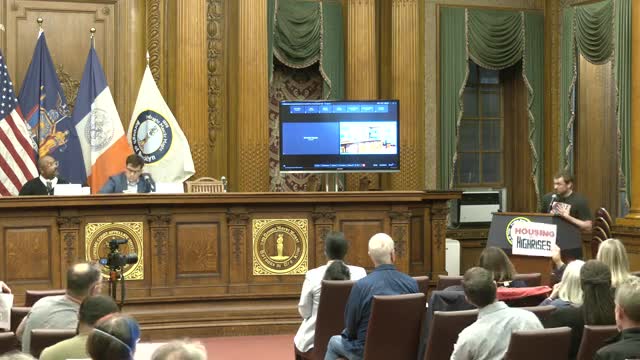 Community leader rallies against controversial housing project