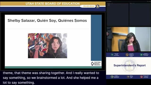 Artist's powerful self-portrait champions identity and community