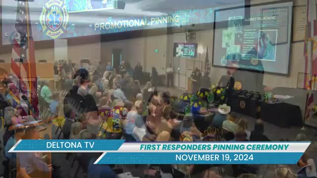 Firefighters Honored in Emotional Promotion Ceremony