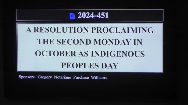 Aldermen clash over Indigenous Peoples Day amendment