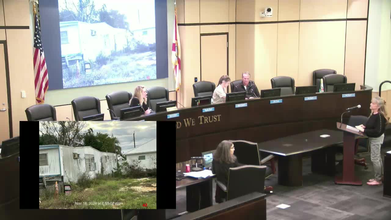 Property Dispute Escalates Over Blighted Trailer