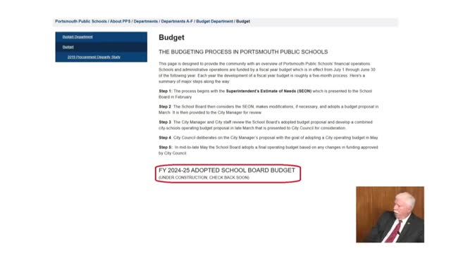 City council member demands transparency in school budget process