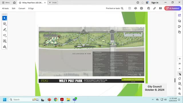City leaders unveil ambitious park project honoring USS Oklahoma City