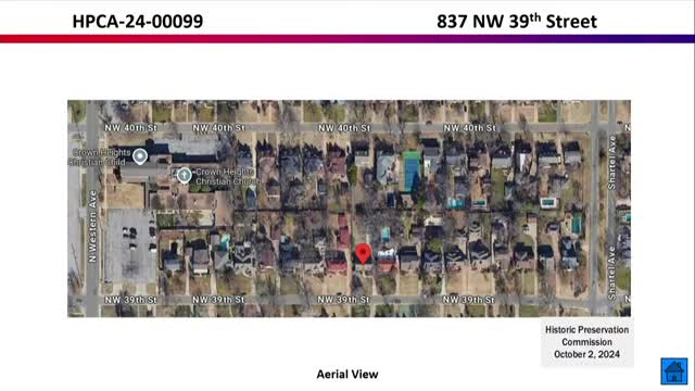 Commission debates controversial pergola proposal for historic home