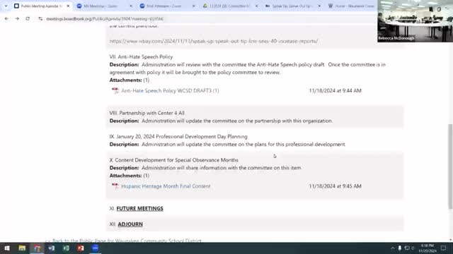 School District Takes Stand Against Hate Speech Policy