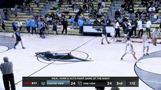 Pine View and Canyon View battle in thrilling halftime showdown