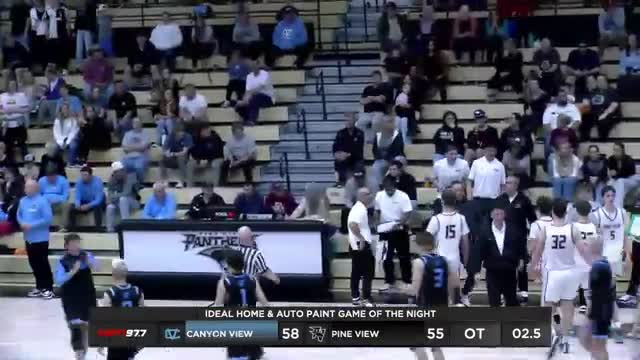 Canyon View clinches thrilling overtime victory over Pine View