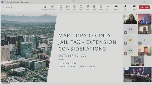 Jail tax extension could threaten public safety and growth