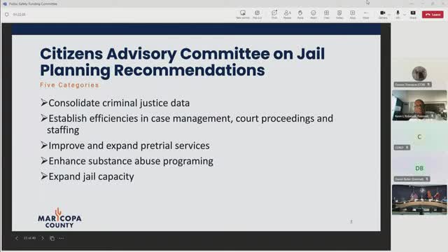 County committee proposes sweeping reforms to criminal justice system