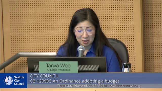 Seattle Council Celebrates Historic Budget for Community Progress