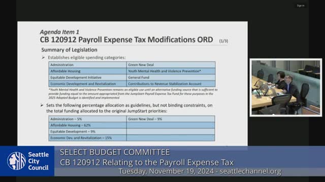 Council proposes bold changes to Jumpstart funding priorities