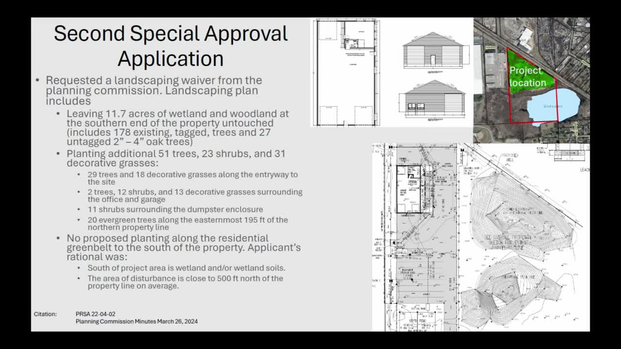 Planning Commission Approves Controversial Landscaping and Stormwater Plan