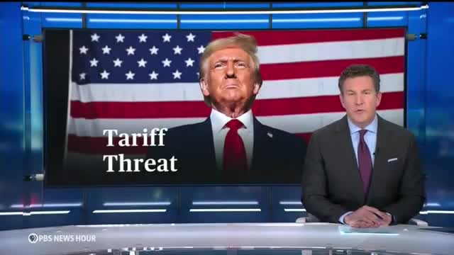 Trump threatens major tariffs on Mexico Canada and China