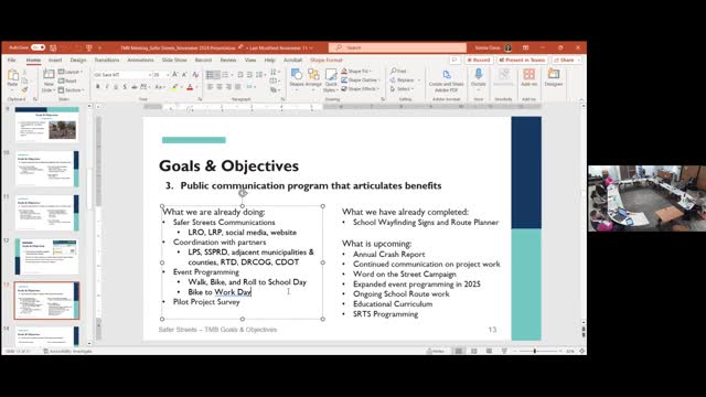 Community launches ambitious plan for safer school routes