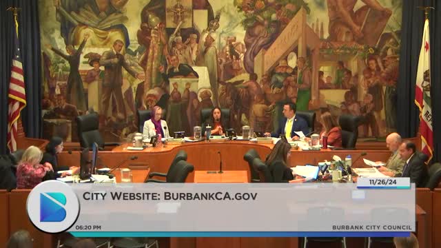Burbank launches campaign against gender based violence