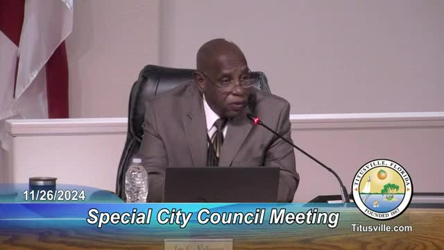 Former Mayor bids heartfelt farewell to Titusville community