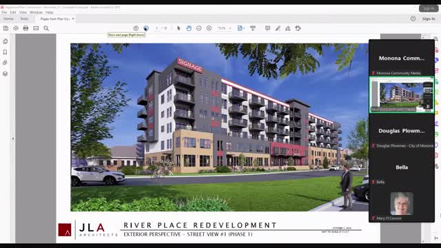 City plans ambitious residential development along River Place
