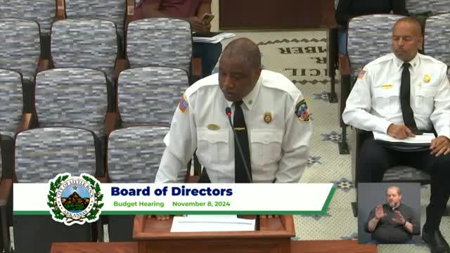 Fire Department Plans Major Upgrades Amid Rising Property Losses