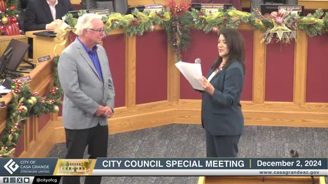 Mayor McFarland honored for transformative leadership in Casa Grande