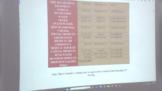 Budget proposal sparks debate over emergency services funding