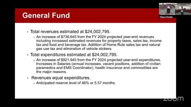 Village announces historic balanced budget and major infrastructure investments