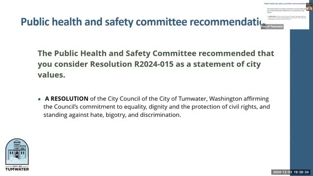 City Council Approves Historic Equity Resolution for Community Inclusion