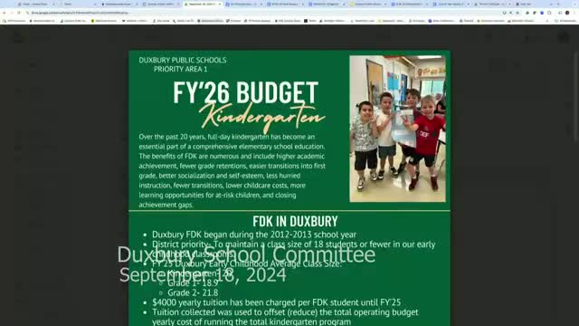 School district faces budget crisis as kindergarten tuition ends