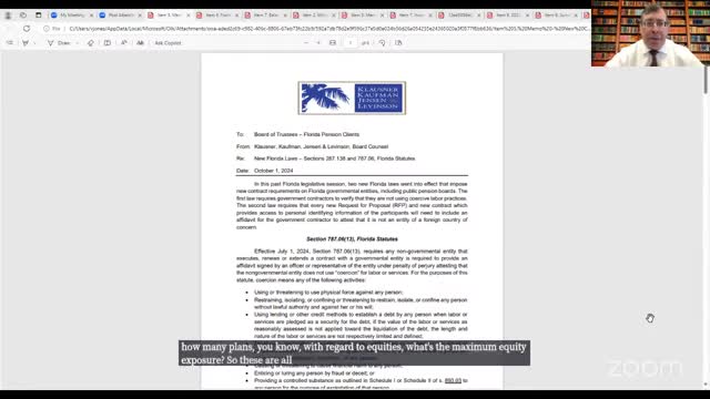 New Florida laws target human trafficking and data security