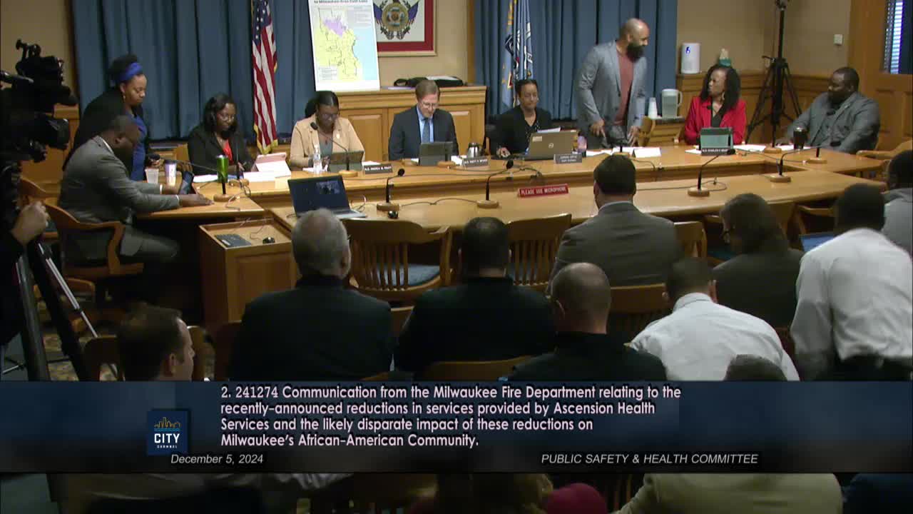 Milwaukee leaders confront healthcare disparities after cath lab closure