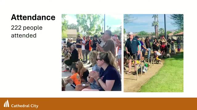 Community event draws record attendance and enthusiastic support