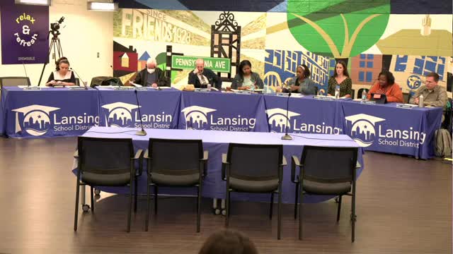 Lansing community mourns loss of local leader Joel Ferguson at school board meeting