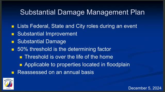 City outlines ambitious flood management and improvement plan