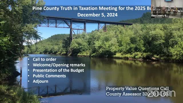 County budget meeting reveals looming financial challenges