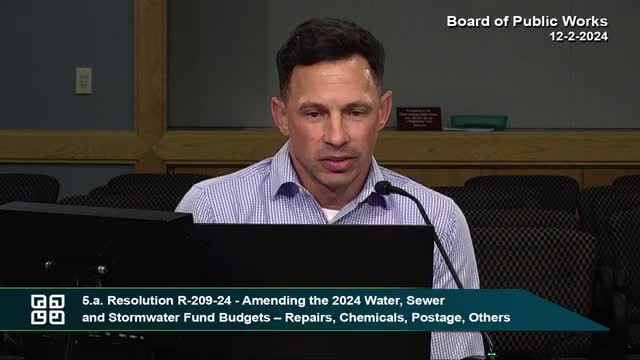 City faces rising costs and repairs in water system crisis