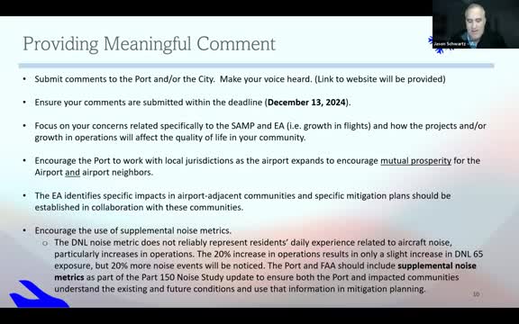 Community demands action on airport noise and sustainability