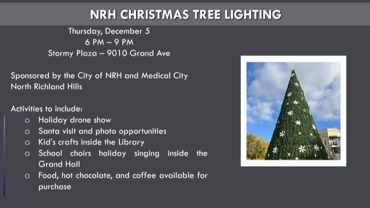 North Richland Hills gears up for festive holiday events