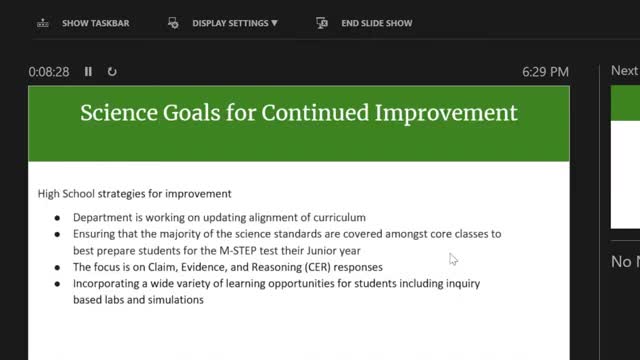 Schools revamp science curriculum to boost student success