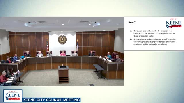 City Council Considers Controversial Background Checks for Officials