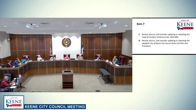 City Council Faces Turmoil Over Code of Conduct Debate