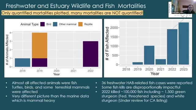 Alarming rise in freshwater wildlife illnesses reported