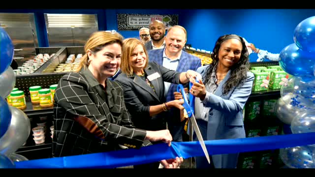 Community unites to launch innovative student food market