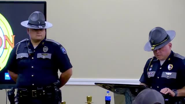 Heroic officer saves life with quick tourniquet action