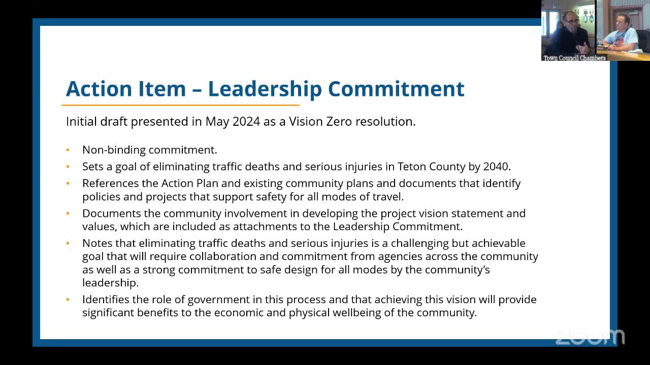 Teton County plans $50 million safety initiative to eliminate traffic fatalities by 2040
